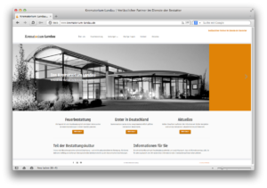 Startseite Internetauftritt Krematorium Landau/Pfalz
