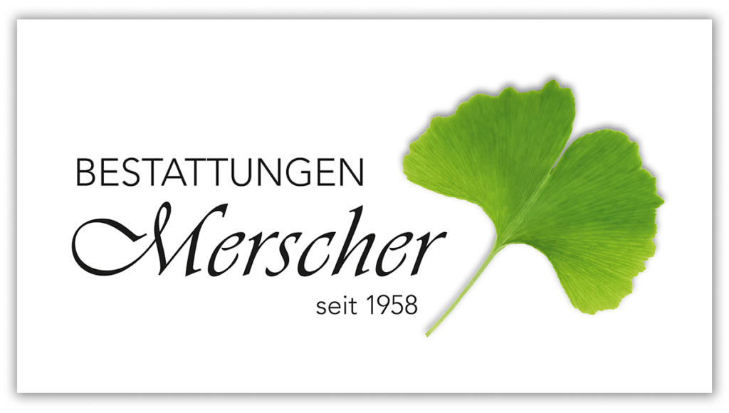 Bestattungen Merscher Logo nach Re-Design