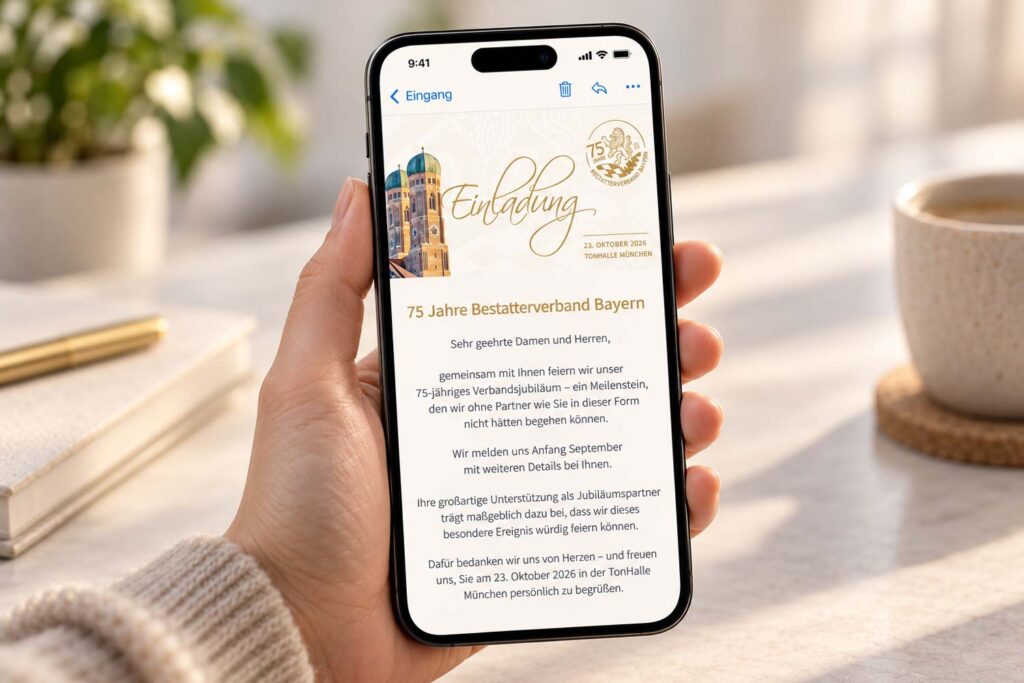 Newsletter Jubiläumskommunikation